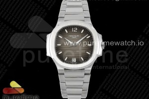 PPF 파텍필립 노틸러스 7118 레이디 브라운다이얼 스틸브레이슬릿  Nautilus 7118 Ladies SS PPF 1:1 Best Edition Brown Dial on SS Bracelet 324CS