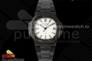 DIWF 파텍필립 노틸러스 5711 DIW카본 화이트다이얼 카본브레이슬릿 Nautilus 5711 DIW Carbon DIWF 1:1 Best Edition White Textured Dial on Carbon Bracelet 324CS