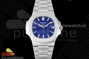 3KF V2 파텍필립 노틸러스 40주년기념 블루다이얼 스틸브레이슬릿 Nautilus 5711 3KF 1:1 Best Edition 40th Anniversary Blue Dial on SS Bracelet A324 Super Clone V2