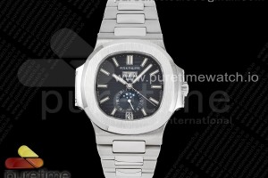 PPF 파텍필립 노틸러스 5726 블루다이얼 스틸브레이슬릿 Nautilus 5726 Full Function SS PPF 1:1 Best Edition Blue Dial on SS Bracelet A324