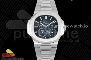 GREEN Maker 파텍필립 노틸러스 5712 블루다이얼 스틸브레이슬릿 Nautilus 5712 SS 'Geen Maker' 1:1 Best Edition Blue Dial on SS Bracelet A240