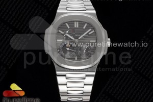 PF 파텍필립 노틸러스 5712 그레이다이얼 스틸브레이슬릿 Nautilus 5712 SS PF Best Edition Gray Dial on SS Bracelet A23J