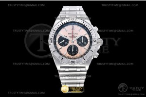 GF 브라이틀링 크로노맷 B01 골드다이얼 스틸브레이슬릿  Chronomat B01 SS/SS Gold/Stk GF Asia 7750