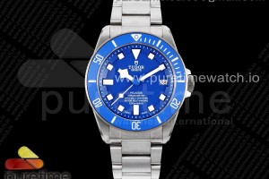 ZF V5 튜더 블루펠라고스 블루다이얼 티타늄브레이슬릿 Blue Pelagos ZF 1:1 Best Edition on Titanium Bracelet A2824 V5