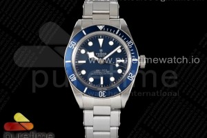 ZF 튜더 블랙베이58 블루다이얼 스틸브레이슬릿 Black Bay Fifty Eight 39mm SS ZF 1:1 Best Edition Blue Dial on SS Bracelet A2824