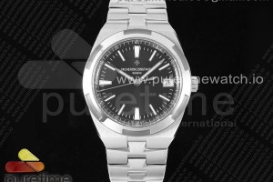 PPF ZF 바쉐론 콘스탄틴 오버시즈 4500V 블랙다이얼 스틸브레이슬릿 Overseas 4500V SS ZF 1:1 Best Edition Black Dial on SS Bracelet A5100