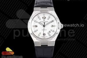 8F 콘스탄틴 오버시즈 화이트다이얼 블랙가죽스트랩 Overseas SS 8F Maker White Dial on Black Leahter Strap MIYOTA9015