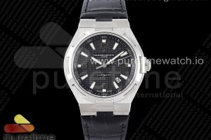 8F 콘스탄틴 오버시즈 블랙다이얼 블랙가죽스트랩 Overseas SS 8F Maker Black Dial on Black Leahter Strap MIYOTA9015