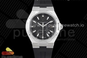 8F 콘스탄틴 오버시즈 블랙다이얼 블랙러버스트랩 Overseas SS 8F Maker Black Dial on Black Rubber Strap MIYOTA9015