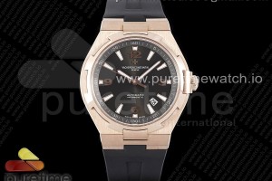 8F 콘스탄틴 오버시즈 로즈골드 브라운다이얼 블랙러버스트랩 Overseas RG 8F Maker Brown Dial on Black Rubber Strap MIYOTA9015