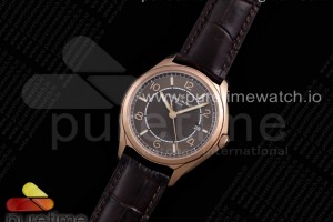 ZF 콘스탄틴 피프티식스 로즈골드 브라운다이얼 브라운가죽스트랩 Fiftysix RG 40mm ZF 1:1 Best Edition Brown Dial on Brown Leather Strap A1326