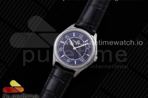 ZF 콘스탄틴 피프티식스 블루다이얼 블랙가죽스트랩 Fiftysix SS 40mm ZF 1:1 Best Edition Blue Dial on Black Leather Strap A1326