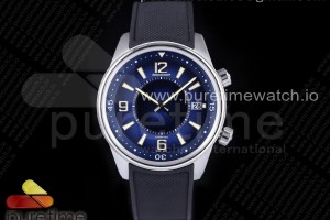OXF 예거 폴라리스 지오그래픽 블루다이얼 블랙러버스트랩 Polaris Geographic SS OXF 1:1 Best Edition Blue Dial on Black Rubber Strap MIYOTA 9015