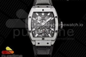 V9F 위블로 스피릿 빅뱅 뚜르비옹 스켈레톤다이얼 블랙거미스트랩 Spirit of Big Bang SS V9F Best Edition Skeleton Dial on Black Gummy Strap