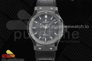 GSF 위블로 클래식퓨전42 세라믹케이스 카본다이얼 블랙거미스트랩 Classic Fusion 42mm Real Black Ceramic GSF 1:1 Best Edition Carbon Dial on Black Gummy Strap SW300